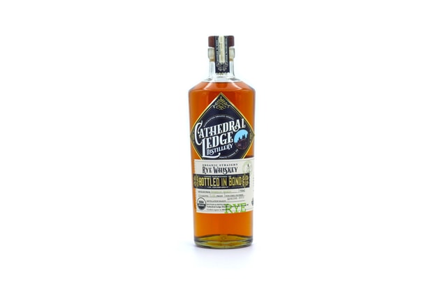 Cathedral Ledge Bottled in Bond Organic Straight Rye Whiskey
